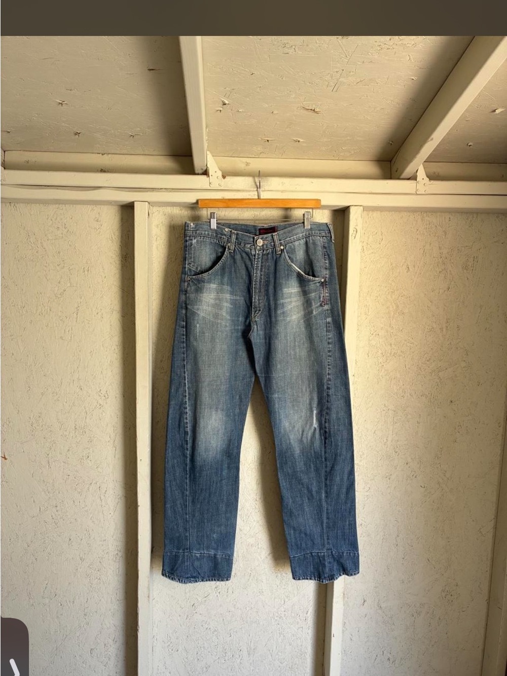 Levi's Faded Blue Relaxed Straight Jeans